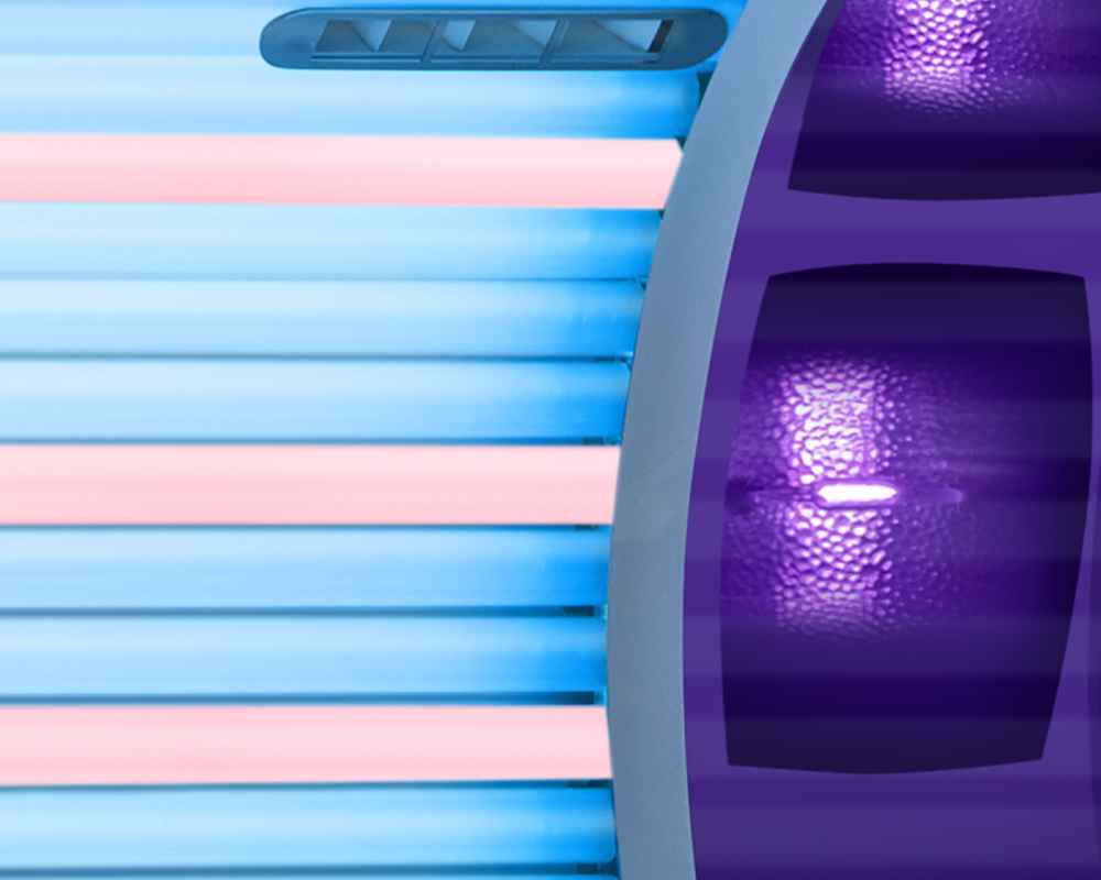 detail shot Ultrasun tanning bed Q14