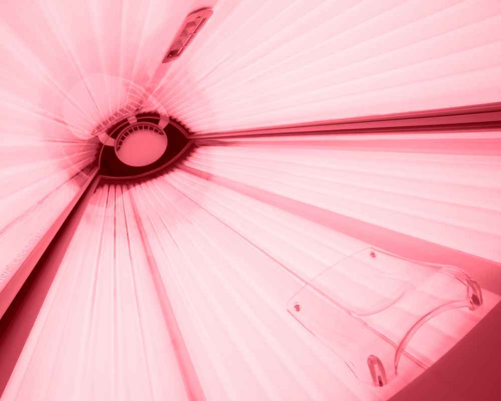 detail shot Ultrasun tanning bed Q14