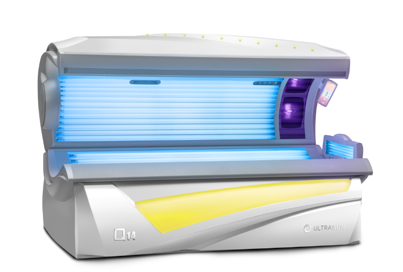 Ultrasun Q14 tanning bed with UV lamps