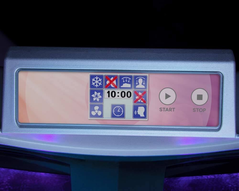 Ultrasun Q18 IQ touch control panel