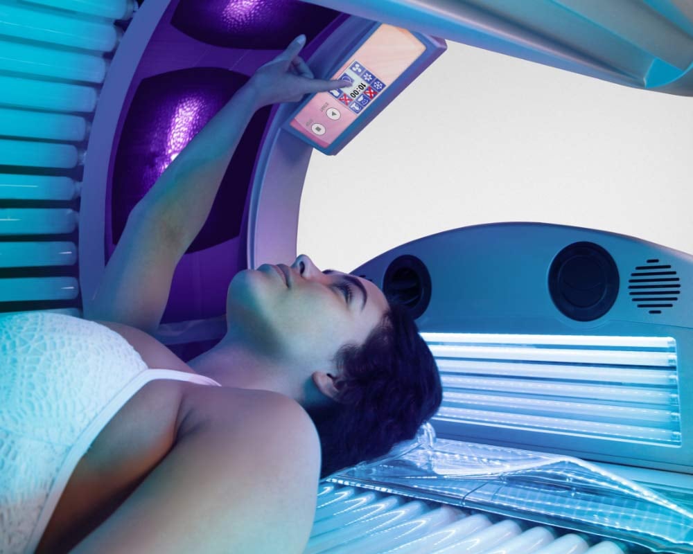 Ultrasun Q18 tanning bed detailshot