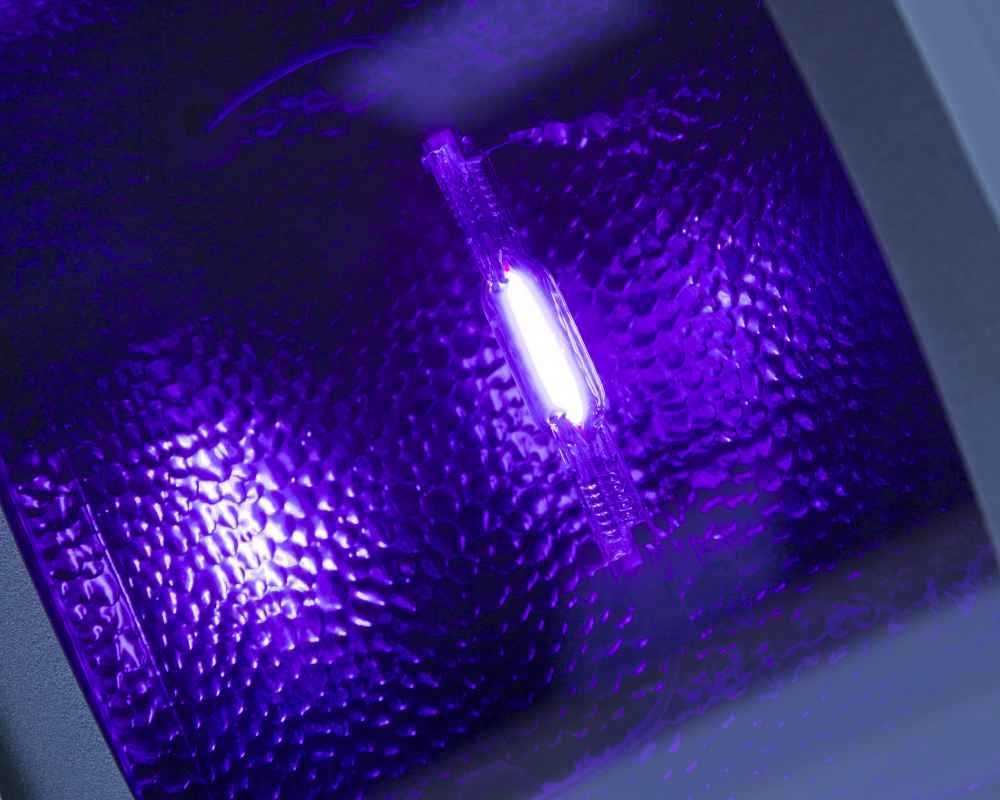 detail shot Ultrasun tanning bed Q6