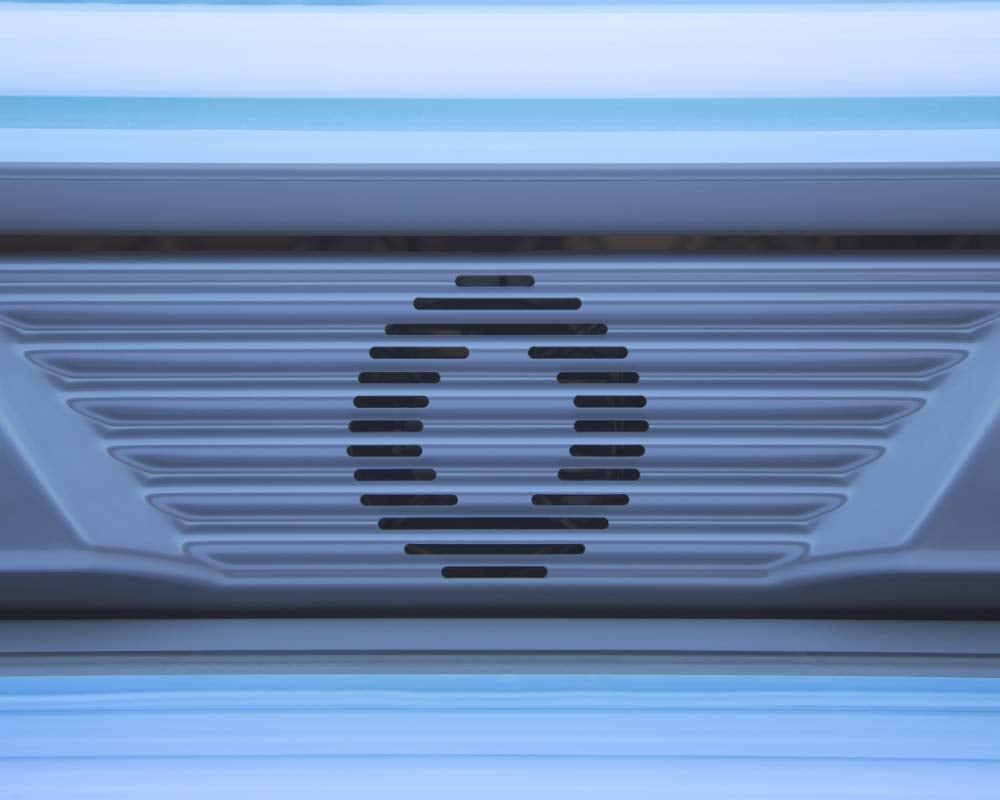 detail shot Ultrasun tanning bed Q6
