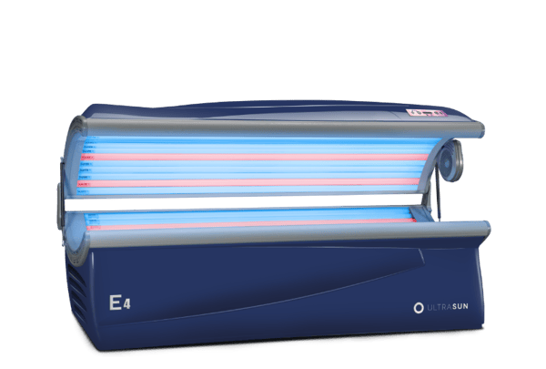 Ultrasun E4 sunbed in Royal Blue Metallic 