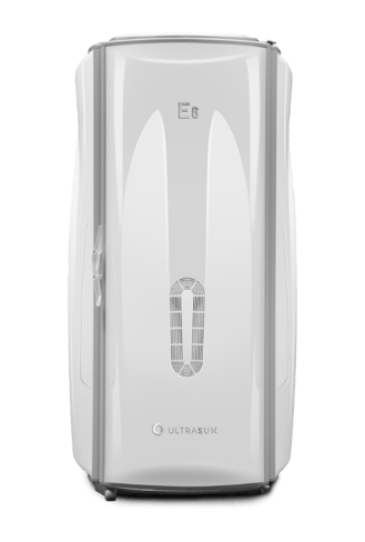 Ultrasun E6 sunbed in Dream White Metallic 