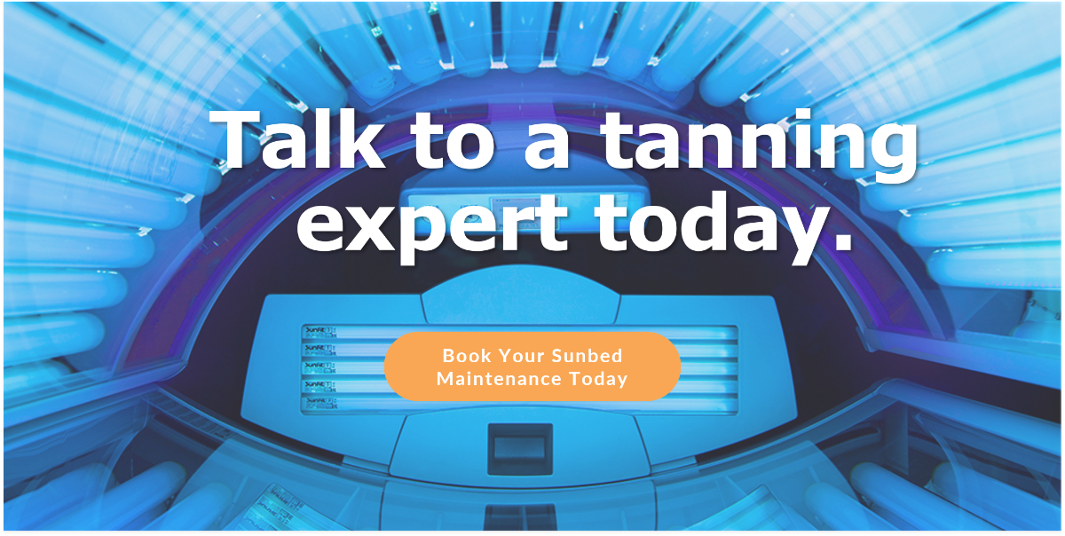 Inside sunbed lamps with CTA