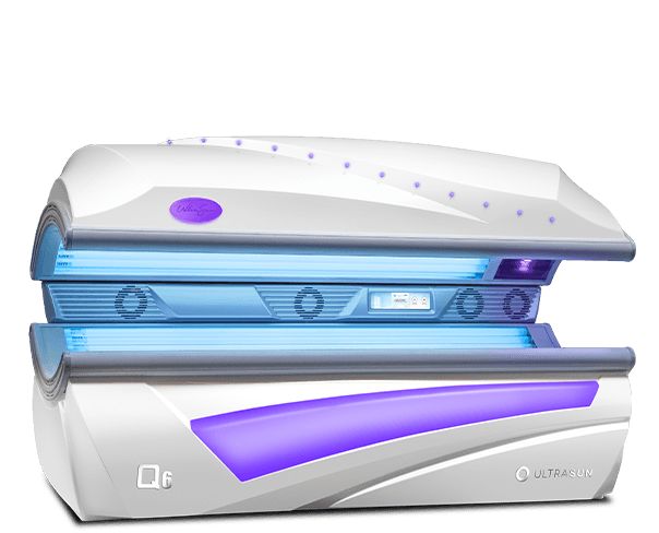 Ultrasun Q6 sunbed in Dream White Metallic