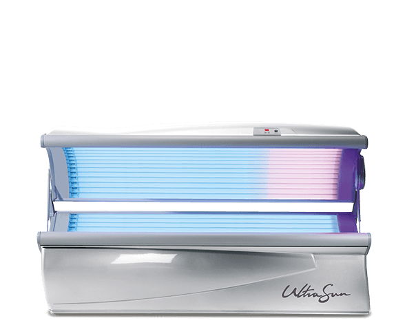 Ultrasun E4 SSE sunbed in Sunny Silver Metallic 