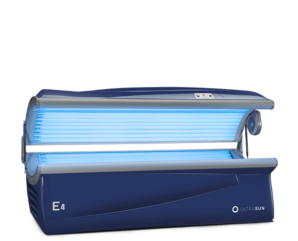 Ultrasun E4 sunbed in Royal Blue Metallic