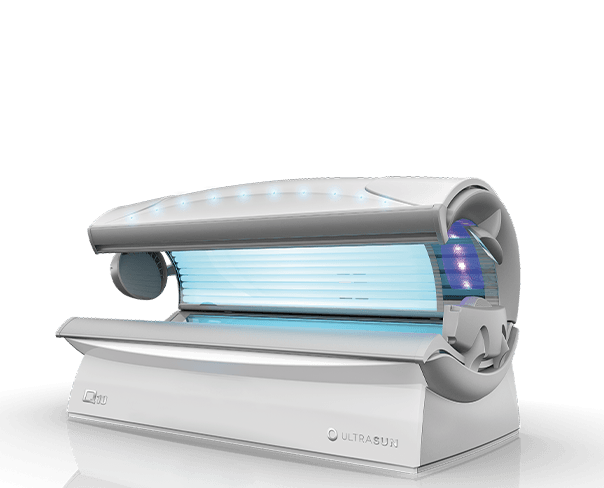 Ultrasun Q10 sunbed in Dream White Metallic